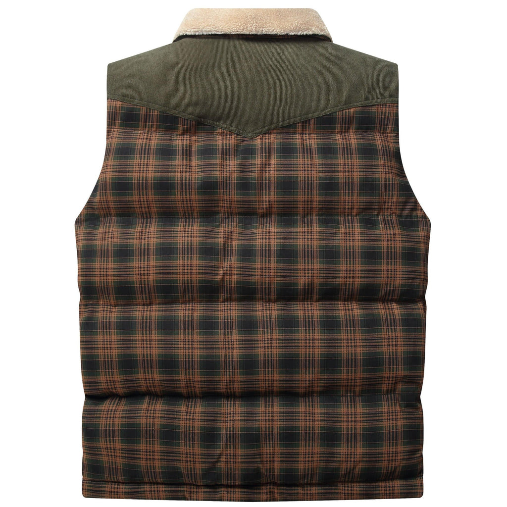 Multi Pocket Cotton Blend Utility Vest for Men | Outdoor Wear