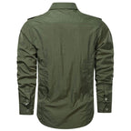 Soft Shell Long Sleeve Overshirt for Men | Outdoor Wear