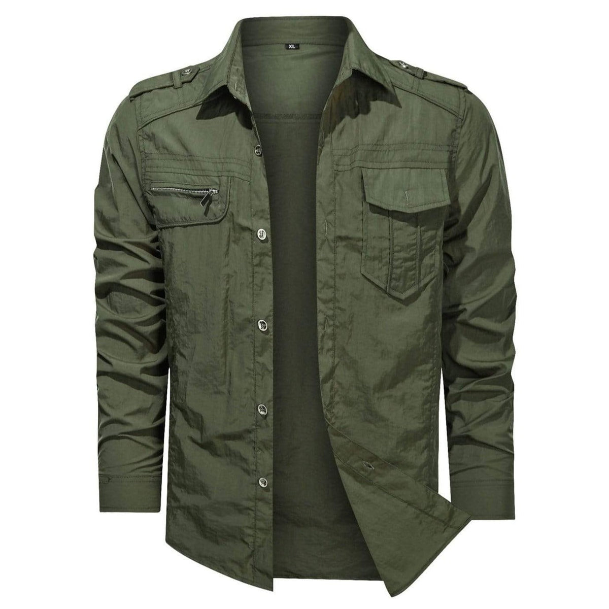 Soft Shell Long Sleeve Overshirt for Men | Outdoor Wear