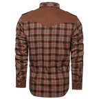 Flannel Style Long Sleeve Button Down Shirt for Men | Casual Wear