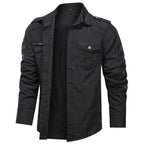 Soft Shell Long Sleeve Overshirt for Men | Outdoor Wear