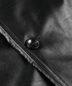 PU Leather Winter Coat for Men | Cold Weather Outerwear