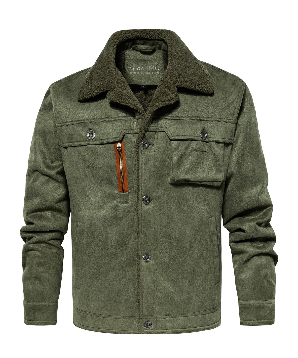 Sherpa Lined Jacket for Men | Cold Weather Wear