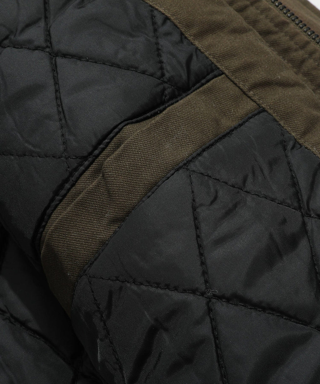 Quilted Lined Multi Pocket Field Jacket for Men | Casual Wear