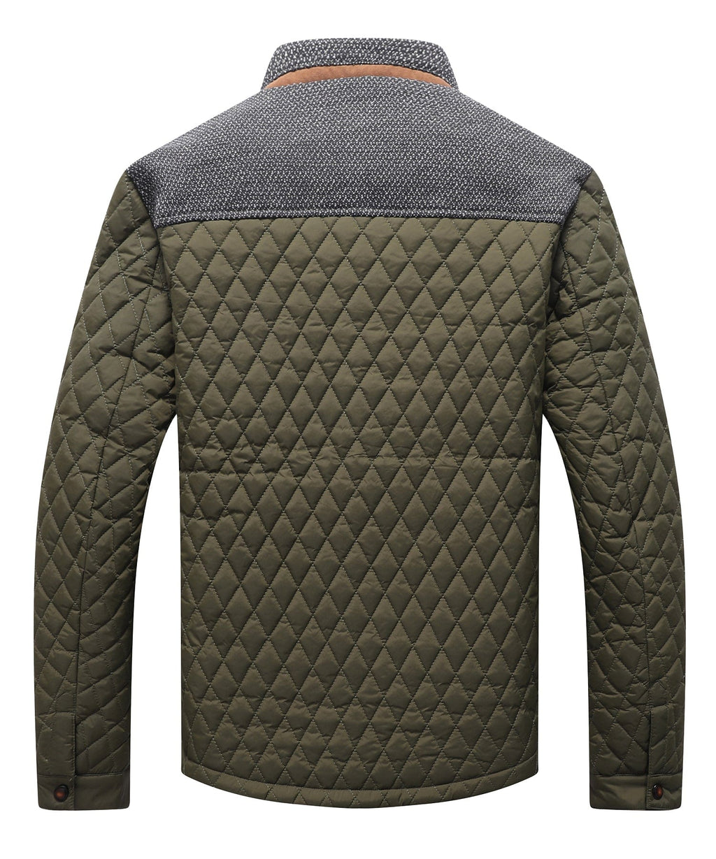 Sleek Polyester Outdoor Jacket for Men | Urban and Trail Wear