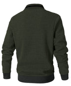 Minimalist Lightweight Zip Up Jacket with Sleeve Pocket for Men | Commuter Wear