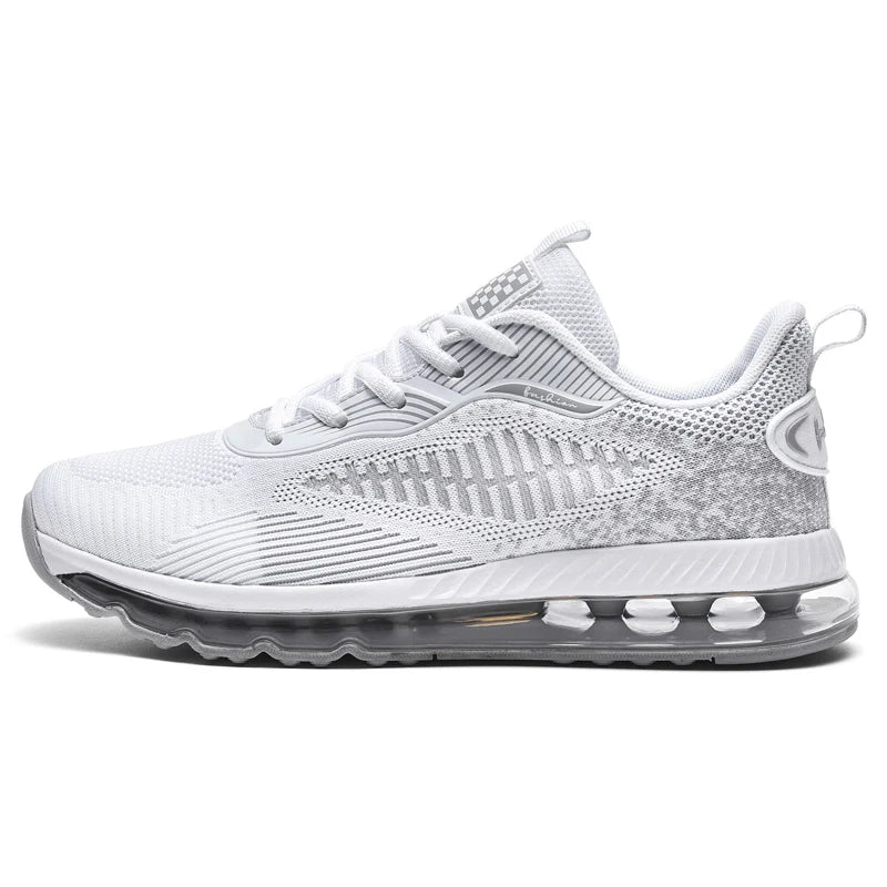 Visible Air Cushion Running Sneakers for Men | Training and Casual Wear