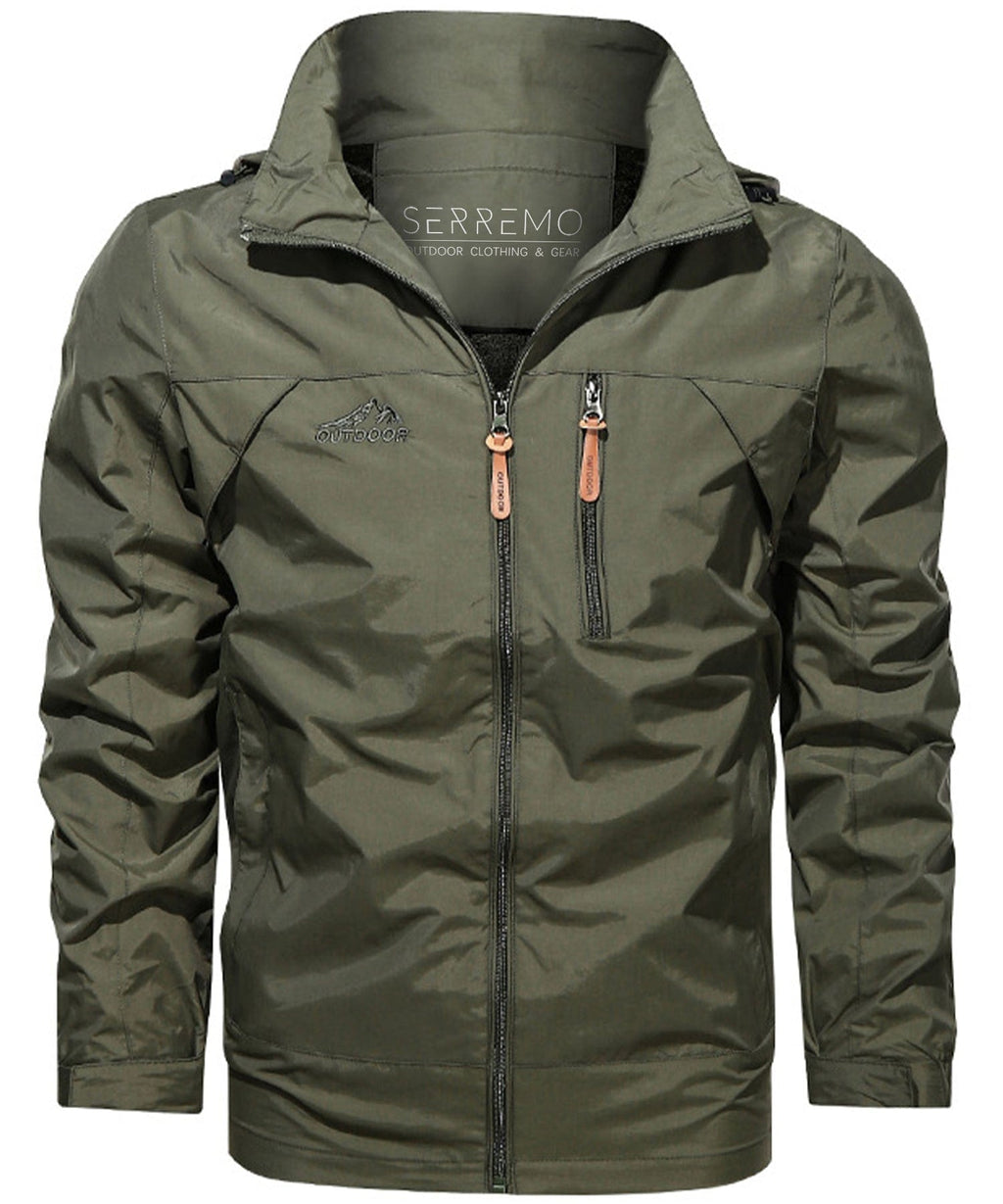 Lightweight Polyester Windbreaker Jacket for Men | Everyday Wear