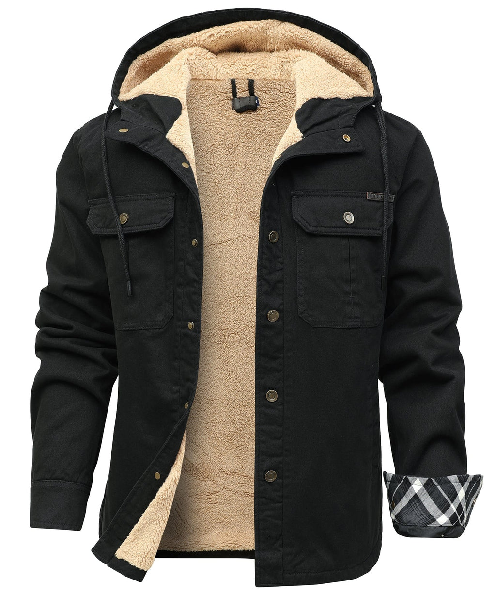 Fleece Lined Work Jacket for Men | Cold Weather