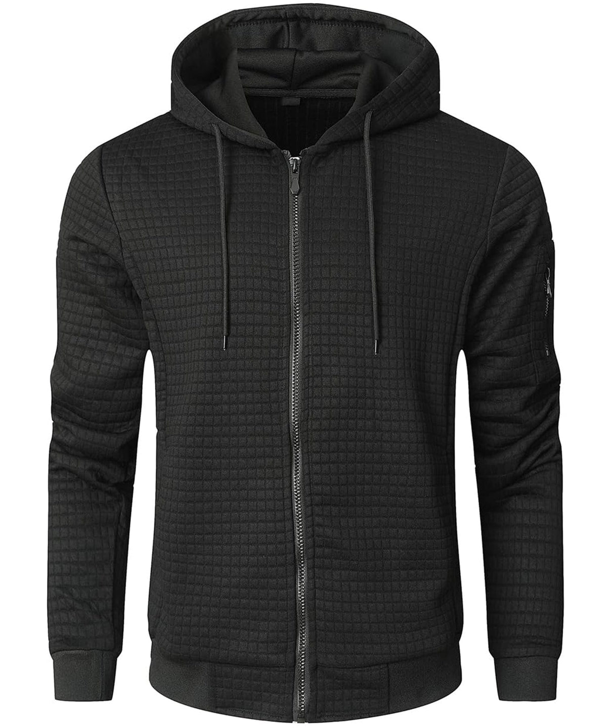 Insulated Cotton Blend Hoodie for Men | Cold Weather Wear