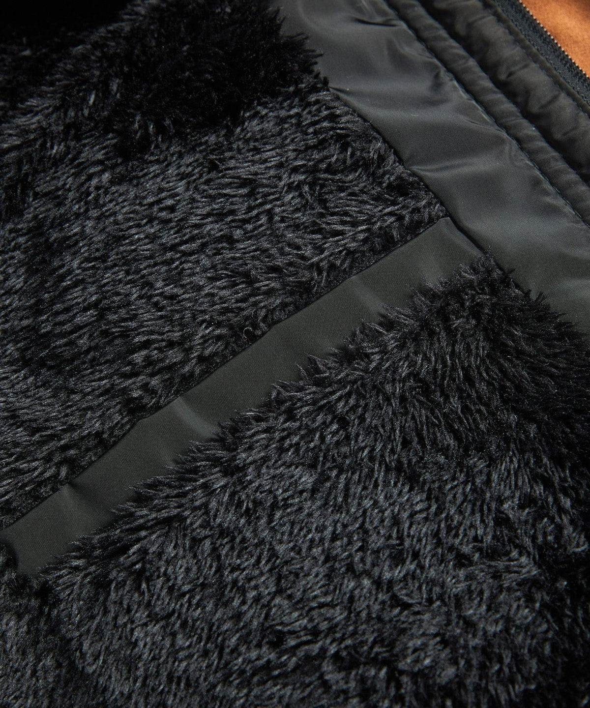 Sherpa Lined Hooded Quilted Winter Jacket for Men | Outdoor Wear