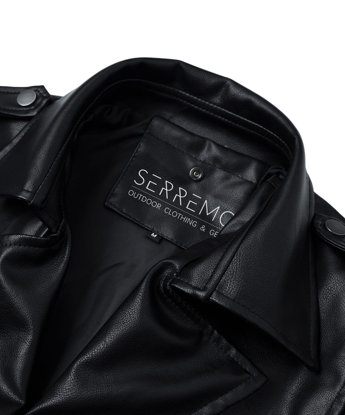 Multi Pocket PU Leather Utility Jacket for Men | Everyday Wear