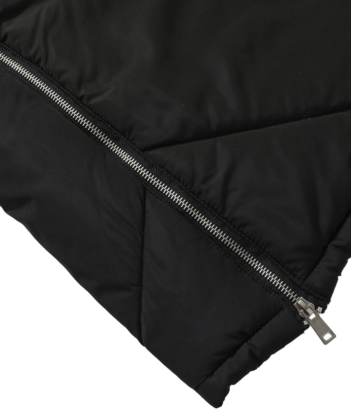 Hooded Longline Quilted Vest with Zip Pockets for Men | Urban Layering