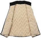 High Collar Longline Quilted Vest for Men | Cold Weather Layering