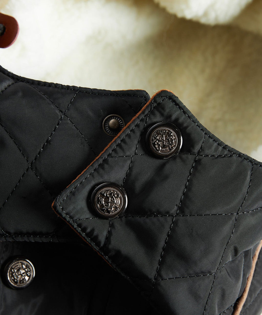 Sherpa Lined Hooded Quilted Winter Jacket for Men | Outdoor Wear