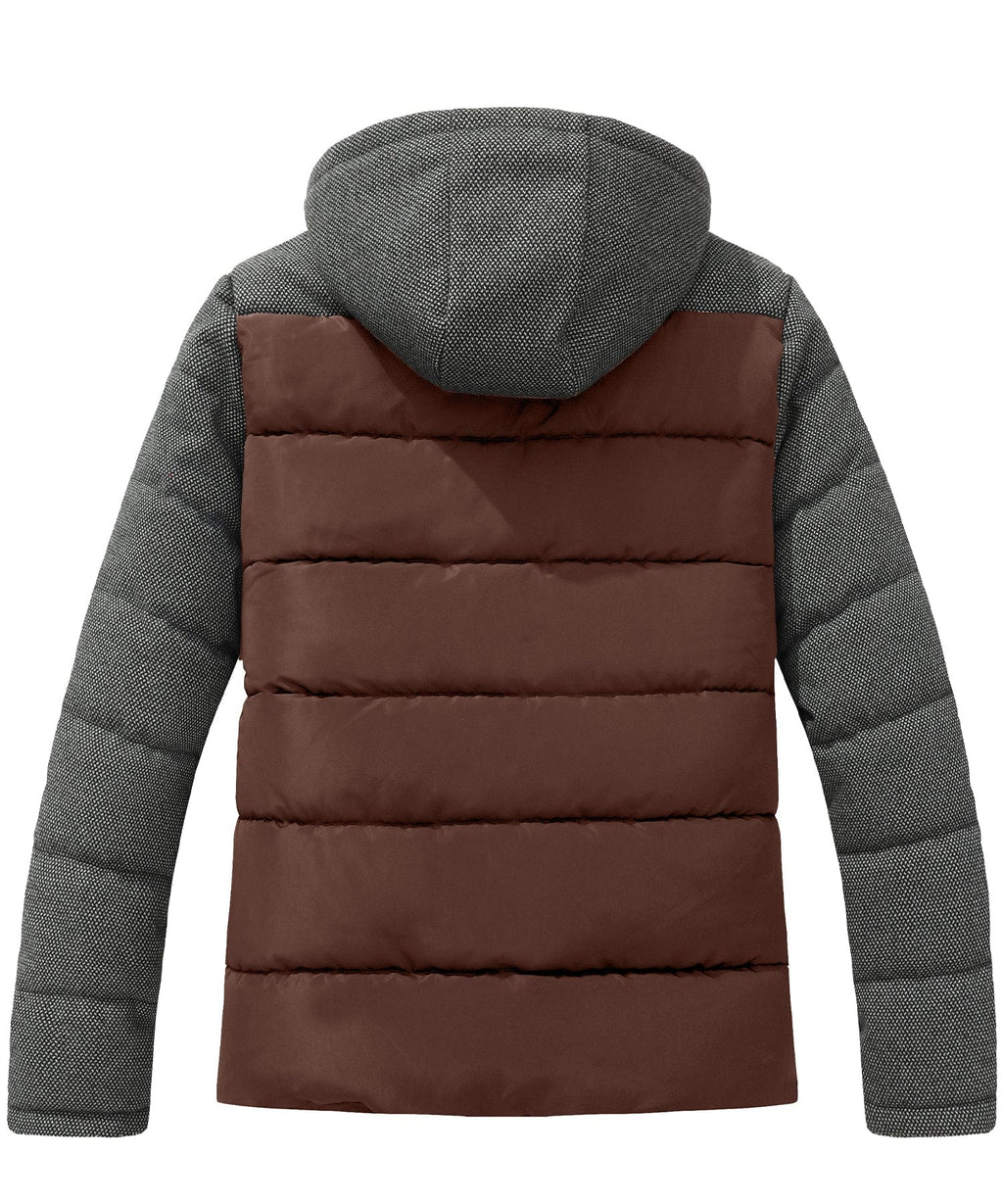 Padded Jacket with Soft Inner Lining for Men | Cold Weather