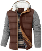 Padded Jacket with Soft Inner Lining for Men | Cold Weather