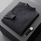 Himalayan Cashmere Crewneck Sweater for Men | Business and Casual Wear