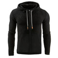 Cotton Blend Full Zip Hoodie for Men | Everyday Wear