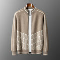 Wool Blend Single Breasted Longline Overcoat for Men | Winter Outerwear