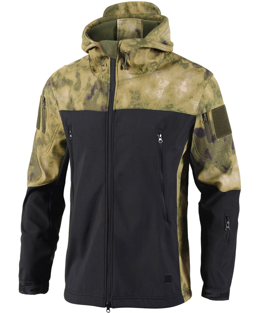 Wind Resistant Camo Tactical Jacket for Men | Autumn Winter Outdoor Wear