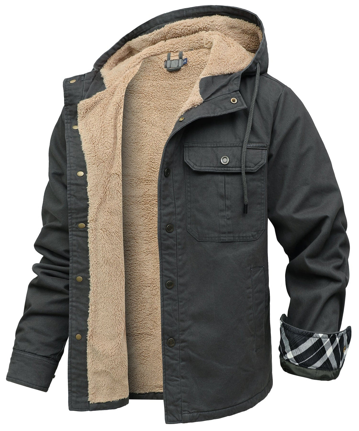 Fleece Lined Work Jacket for Men | Cold Weather