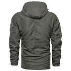 Lightweight Packable Hooded Coat with Multiple Pockets for Men | Travel