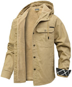 Fleece Lined Work Jacket for Men | Cold Weather
