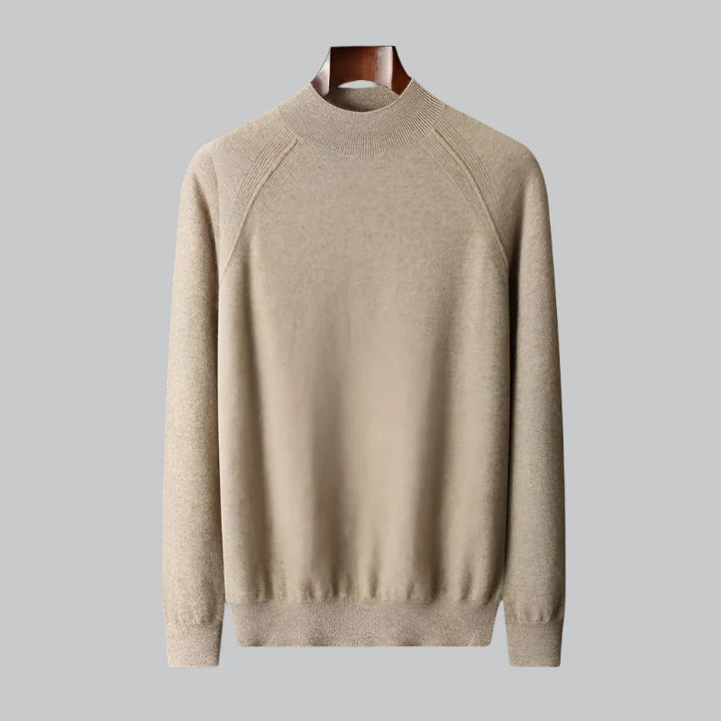 Himalayan Cashmere Crewneck Sweater for Men | Business and Casual Wear