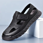 Breathable Leather Strap Sandals for Men | Summer City Wear