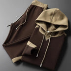 Lightweight Hooded Tracksuit Two Piece Set for Men | Everyday Wear