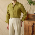 Lightweight Linen Button Up Shirt for Men | Summer and Travel Wear