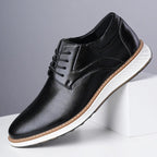 Lorenzo Vitali Lace-Up Shoes with Perforated Finish