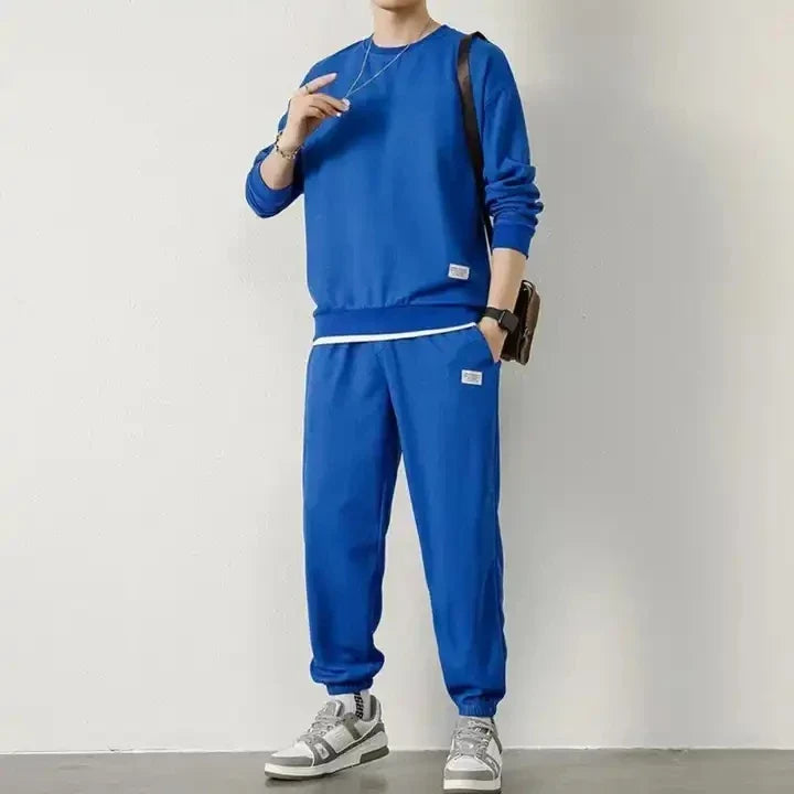Oversized Sweatshirt and Jogger Two Piece Set for Men | Casual Wear