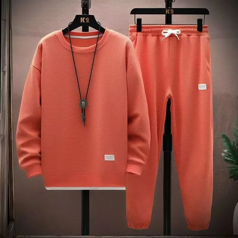 Oversized Sweatshirt and Jogger Two Piece Set for Men | Casual Wear