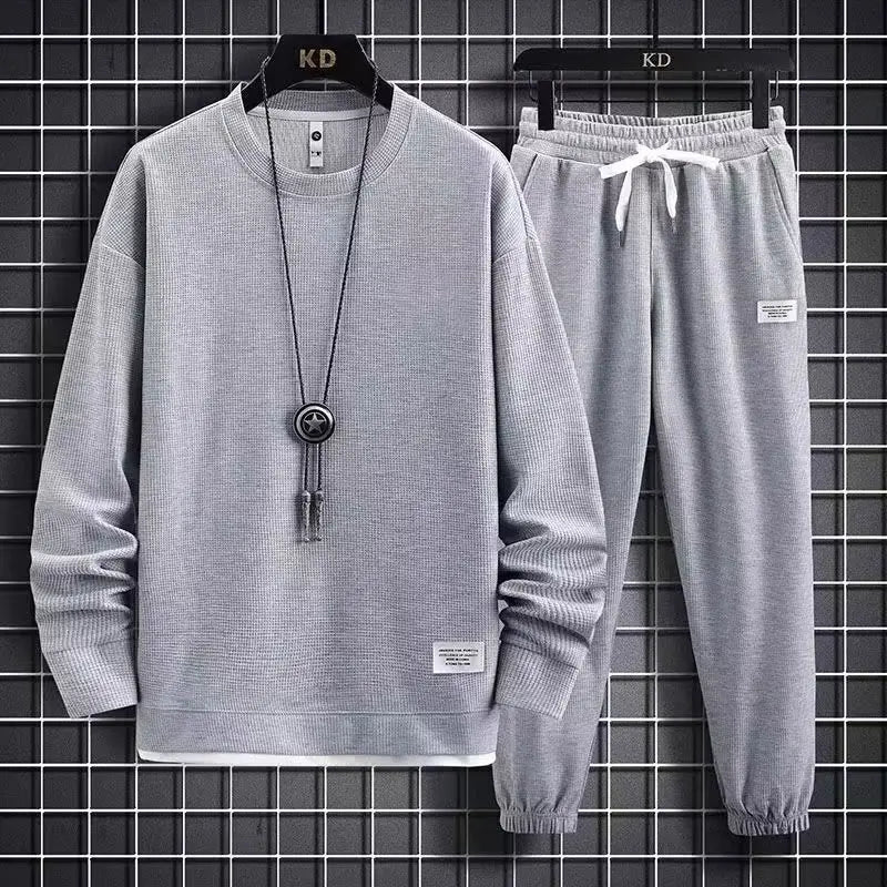 Oversized Sweatshirt and Jogger Two Piece Set for Men | Casual Wear