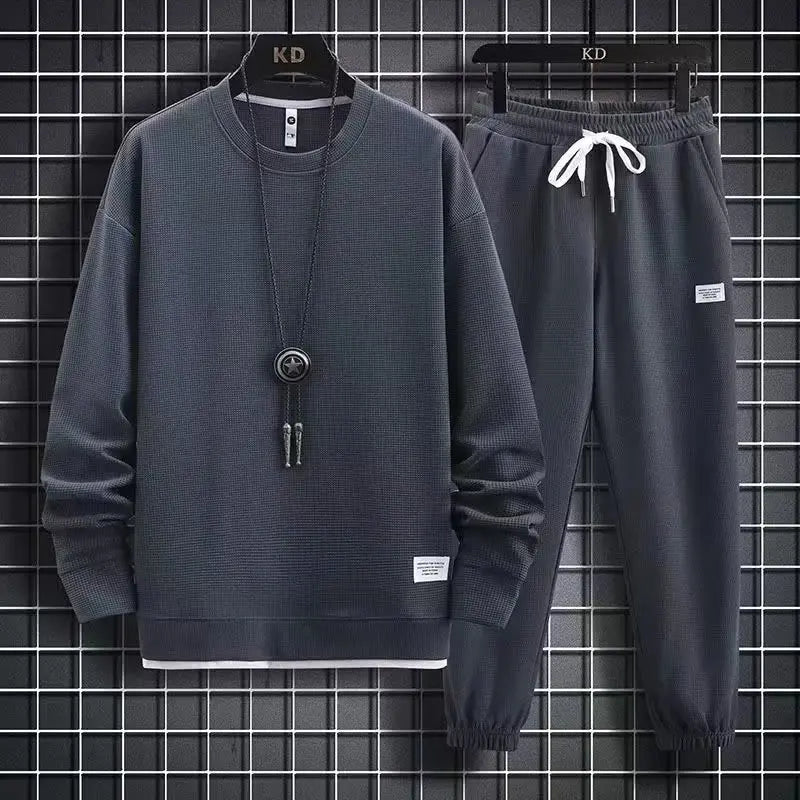 Oversized Sweatshirt and Jogger Two Piece Set for Men | Casual Wear