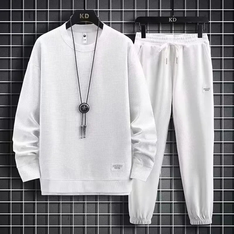 Oversized Sweatshirt and Jogger Two Piece Set for Men | Casual Wear