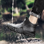 Men’s Waterproof Rain Boots with Grip Sole