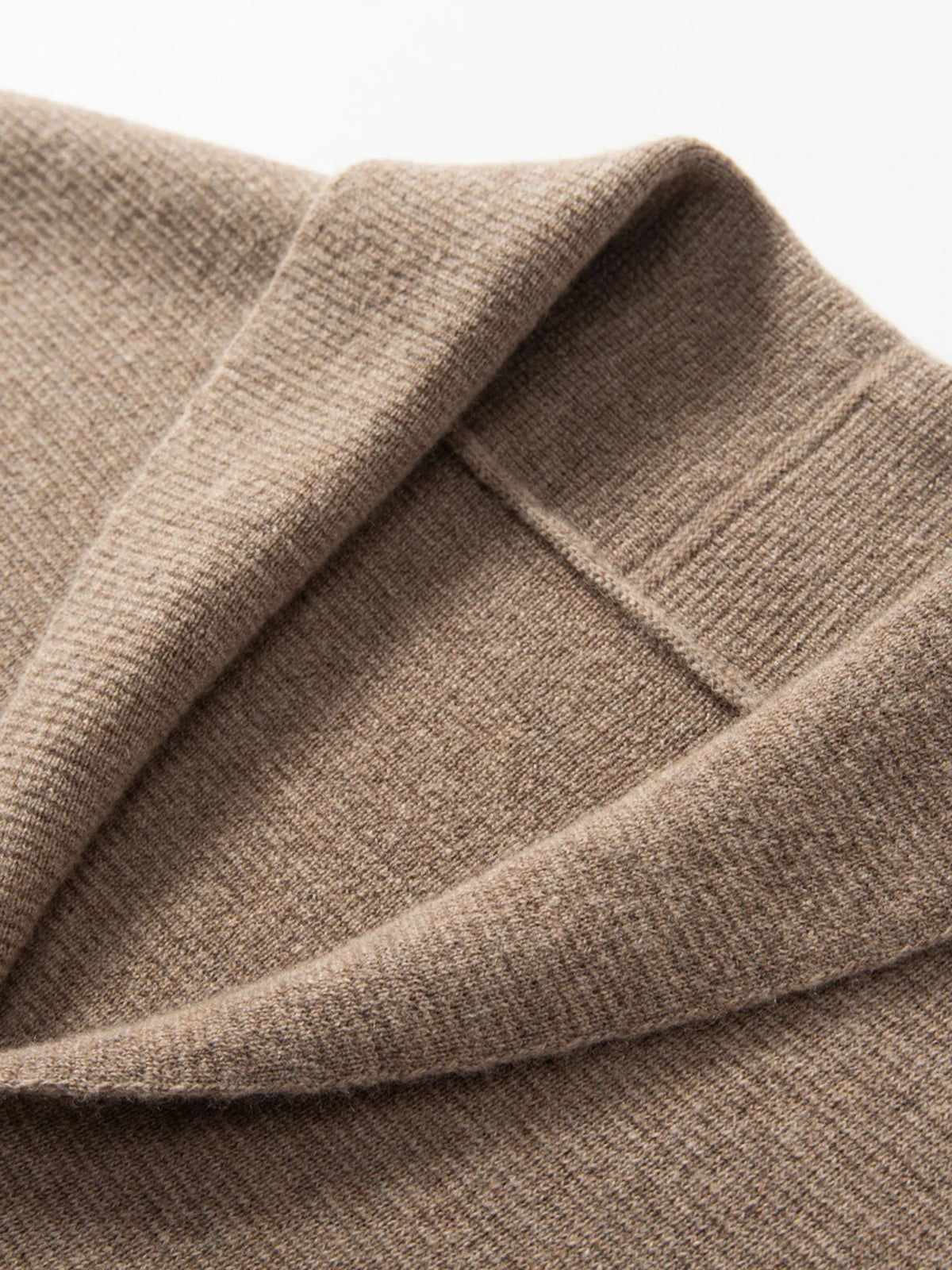 Cashmere Shawl Collar Knit Vest for Men | Smart Casual Layering