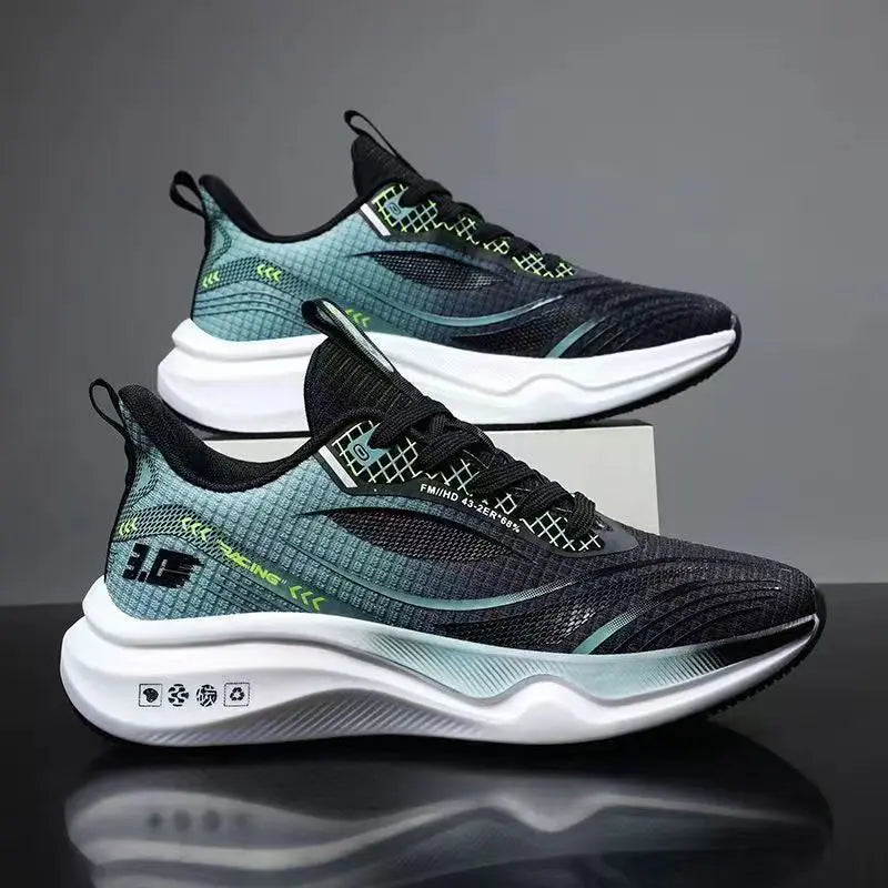 Fish Scale Mesh Soft Sole Trainers for Men | Walking and Training