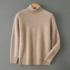Soft Cashmere High Neck Sweater for Men | Business and Evening Wear