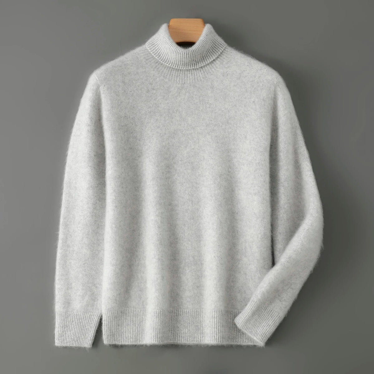 Soft Cashmere High Neck Sweater for Men | Business and Evening Wear