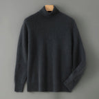 Soft Cashmere High Neck Sweater for Men | Business and Evening Wear