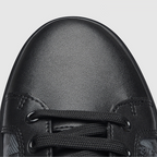 Checkered Panel Leather Low Top Sneakers for Men | Urban and Street Wear