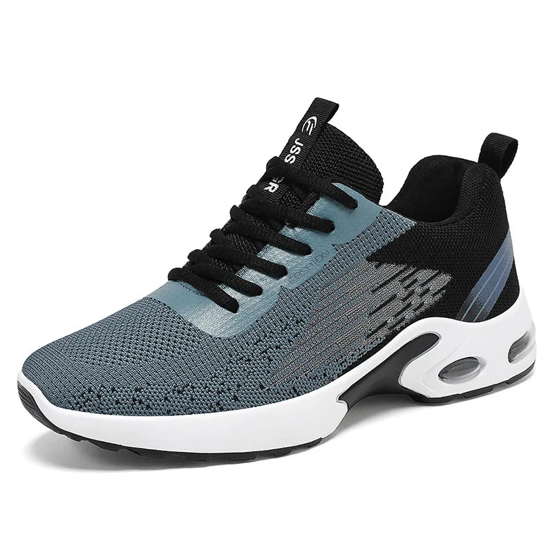 Gradient Knit Mesh Athletic Sneakers for Men | Walking and Travel