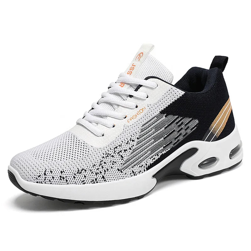 Gradient Knit Mesh Athletic Sneakers for Men | Walking and Travel