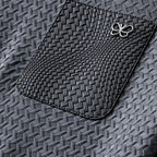 Textured Fabric Relaxed Lounge Set for Men | Loungewear