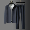 Moisture Wicking Full Zip Athletic Tracksuit Set for Men | Gym and Travel