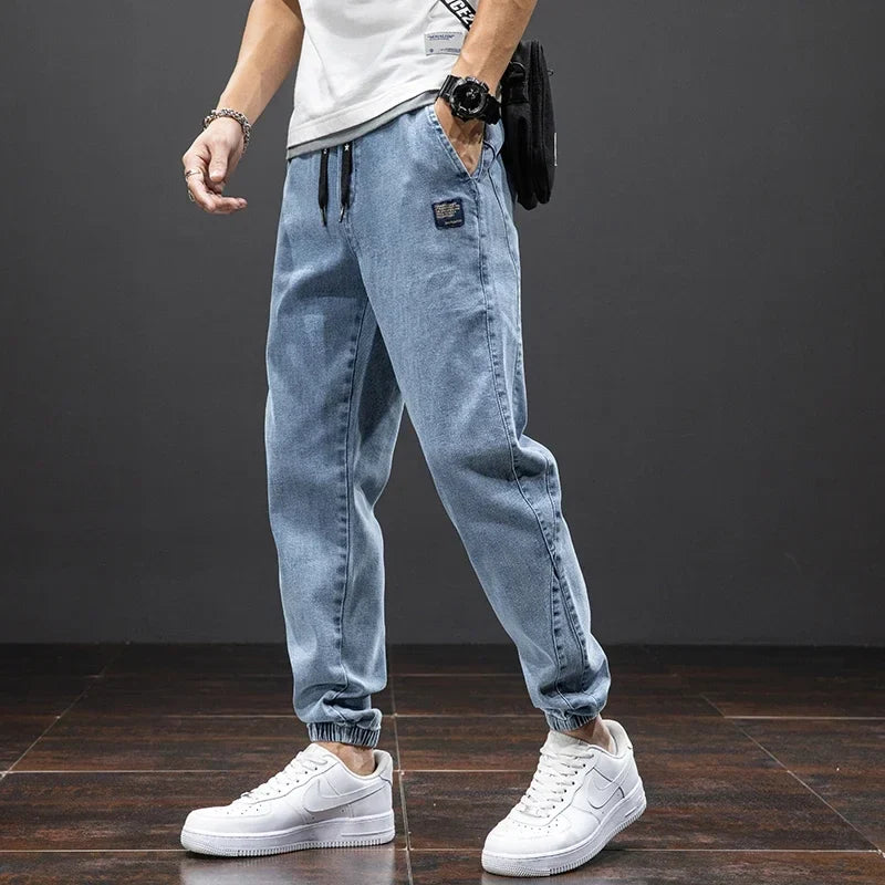 Baggy Cargo Denim Jeans for Men | Streetwear